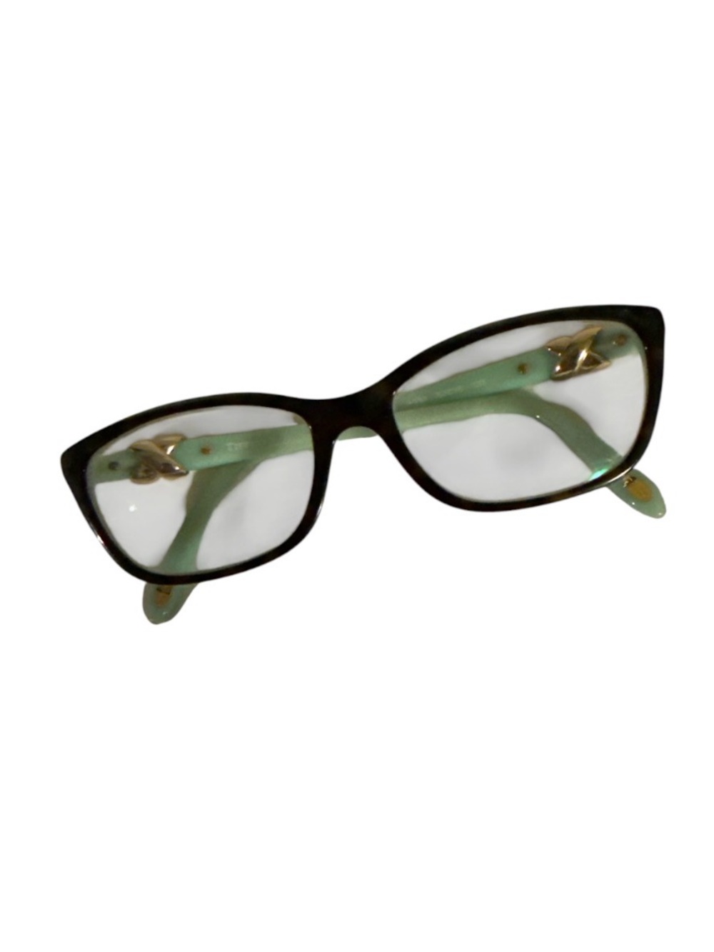Tiffany and Co. Eye Glasses with Gold Toned X Detail - Picture 11 of 11